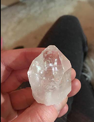 Natural Clear Quartz Crystal Points - 2 Lb Raw Healing Stone Bulk Set