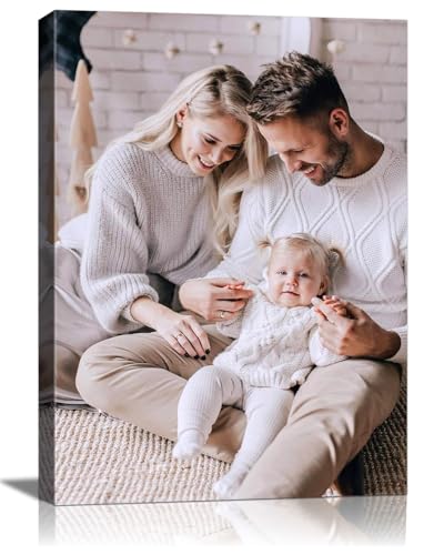 Custom Canvas Prints Personalized Photo Wall Art Framed 8x10