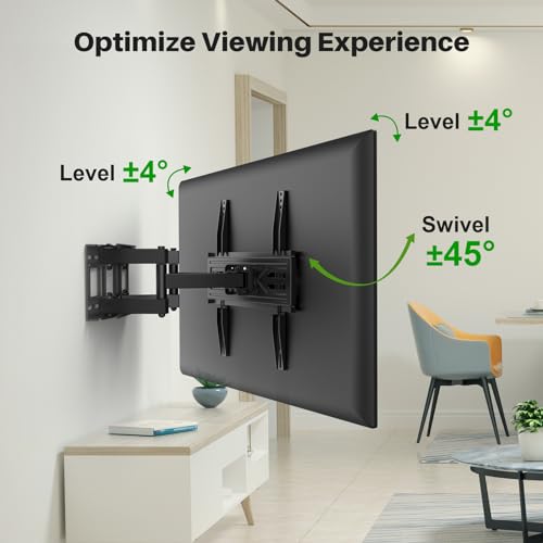 USX MOUNT Full Motion TV Wall Mount for 32-70 Inch TVs up to 99 lbs