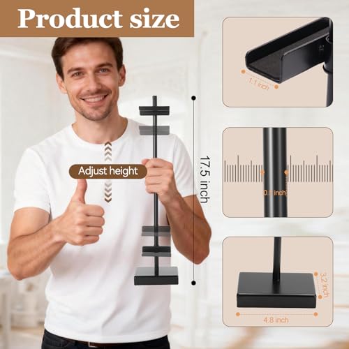 16-Inch Adjustable Tabletop Easel Stand, Metal Display for Art and Photos