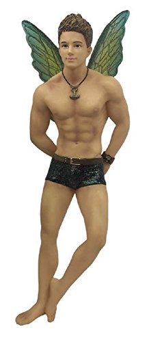December Diamonds Durin Male Fairy Christmas Ornament - Pixie Fairy Decor