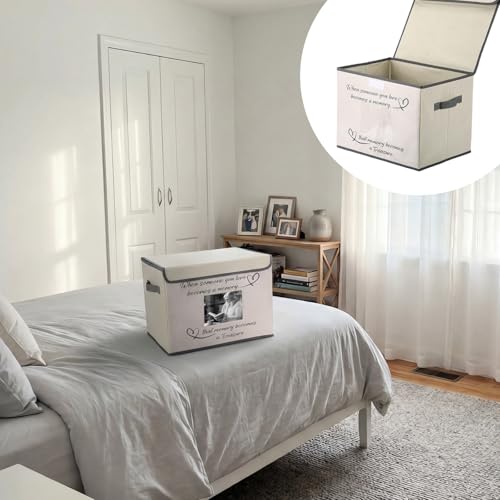 Memories Keepsake Box with Photo Frame - 16x12x12 Celebration of Life Box