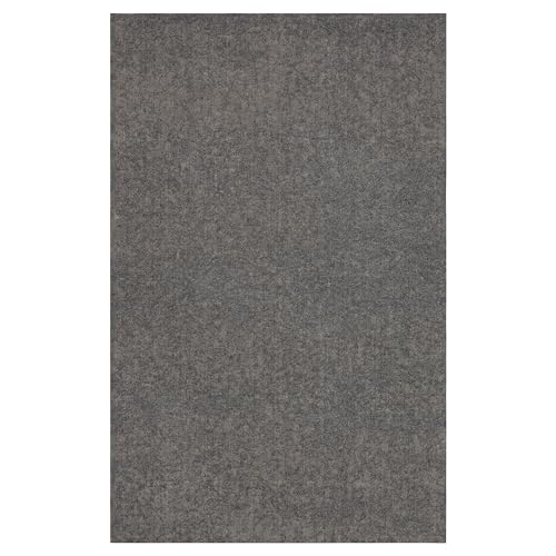 8' x 10' Non-Slip Rug Pad, 1/8" Low Profile Felt and Rubber Cushion