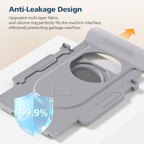 20-Pack 3.2L Robot Vacuum Dust Bags for Qrevo Series and S8 MaxV Ultra