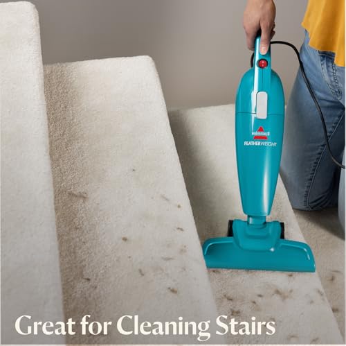 Bissell Featherweight 3-in-1 Lightweight Stick Vacuum and Hand Vacuum, Blue