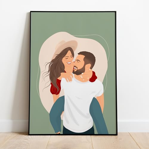 Custom Hand-Drawn Portrait Illustration from Your Photo