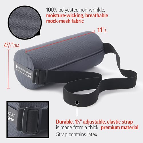 OPTP The Original McKenzie Lumbar Roll - Standard Density Back Cushion