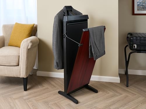 3300 Electric Pants Press with Stretcher Bars - Mahogany Finish