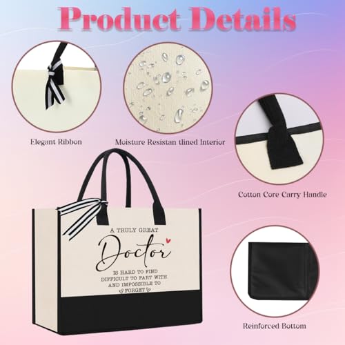 Women Doctor Tote Bag - Appreciation Gift for Healthcare Professionals