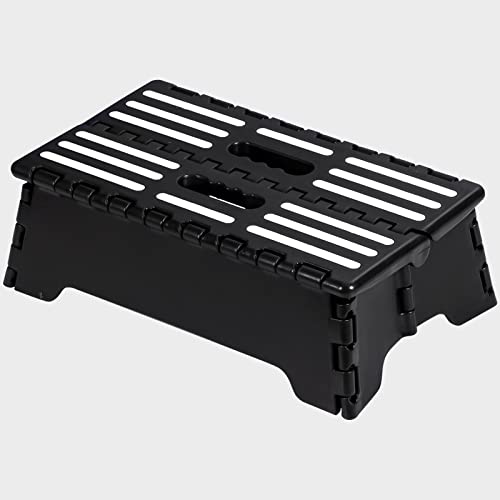 5-Inch Folding Step Stool - Portable Non-Slip Stool for Kitchen & Bath