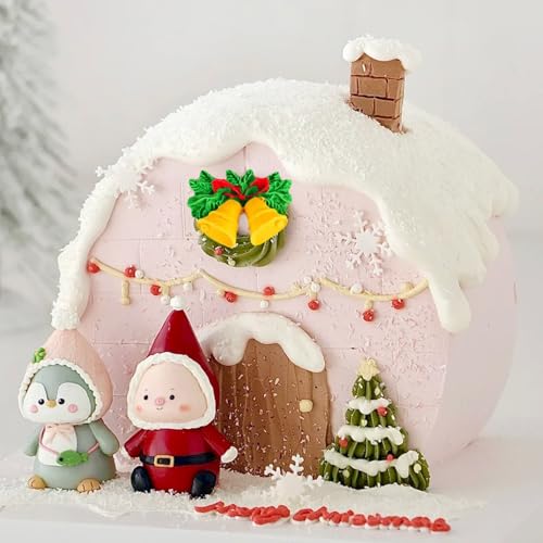 Christmas Bells Silicone Fondant Mold - Style F | YIHUOMOLDS