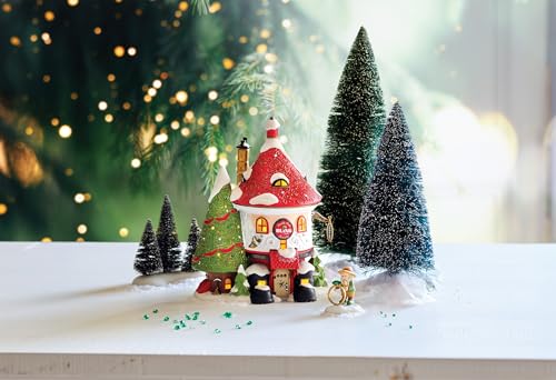 Department 56 Blingtastic Jewelers North Pole Village Lit Building – 7.72 in, Multicolor