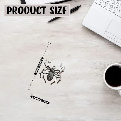 Magnetic Spider Door Hinge Pin Topper - Unique Silver Home Decor
