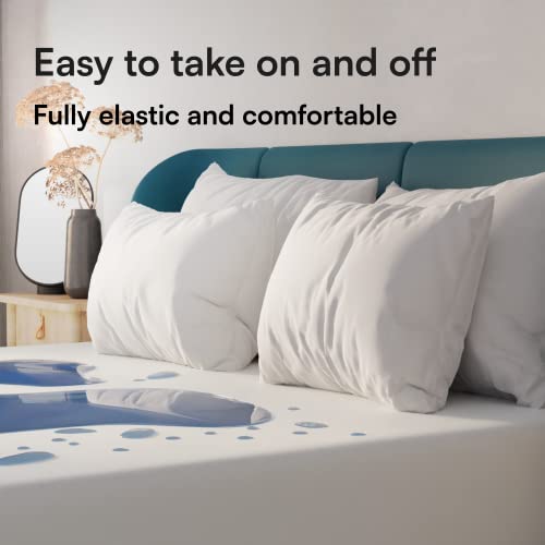 Niagara Waterproof Twin Mattress Protector - Deep Pocket Pad Cover