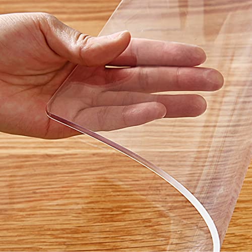 14x24 Inch Clear PVC Table Protector Waterproof Desk Pad Mat