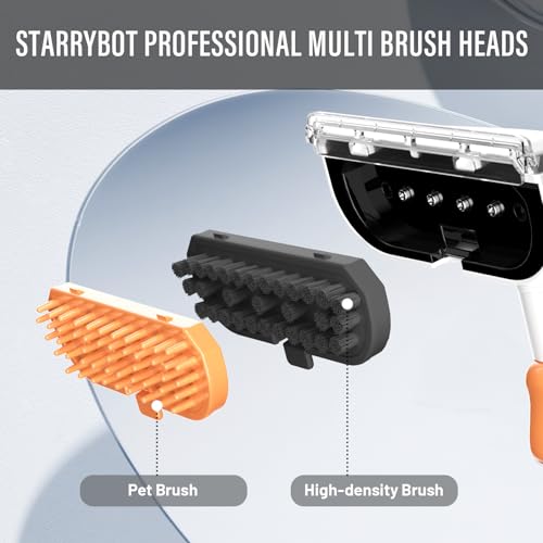 Starrybot Portable Upholstery & Carpet Cleaner Machine with 18Kpa Suction