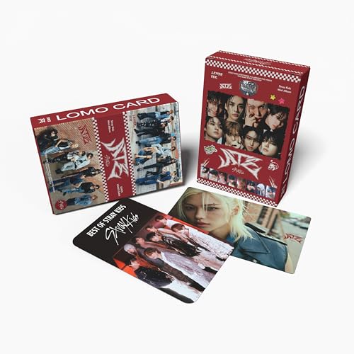 55-Piece Kpop Photocard Set – Unique Glossy Lomo Cards for Collectors