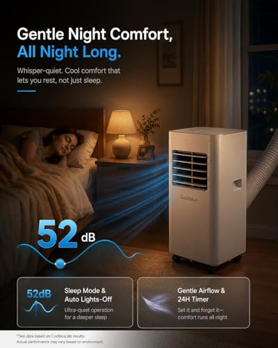 12000 BTU Portable Air Conditioner 3-in-1 AC Unit for 550 Sq Ft