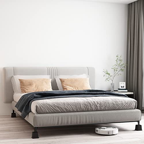 3-Inch Heavy Duty Bed Risers - Set of 8, Durable Plastic, 1500 lbs Capacity
