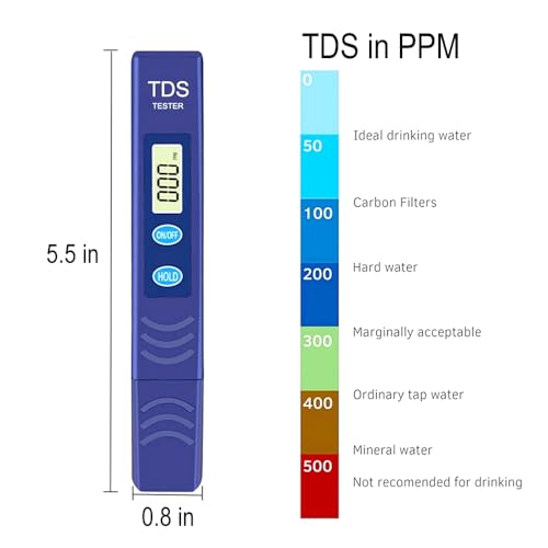 Digital TDS Water Tester Meter for Drinking Water Quality