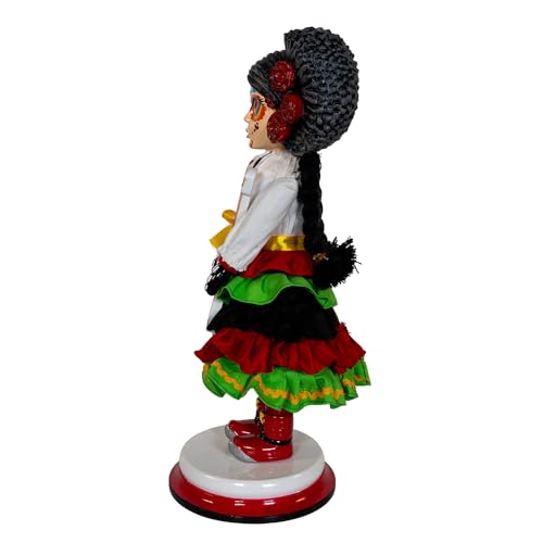 16-inch Day of The Dead Girl Nutcracker - Cultural Holiday Decor by Kurt Adler