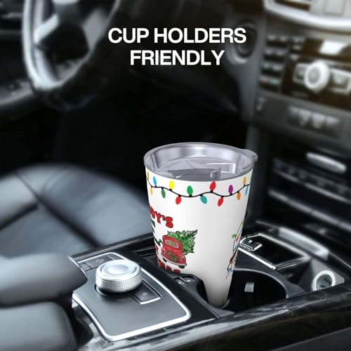 Uinntiwell 20 oz Christmas Vacation Clark Griswold Tumbler with Straw - Funny Holiday Gift Set