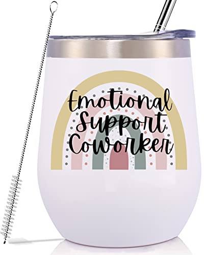 PEMILO 12oz Insulated Stainless Steel Tumbler for Coffee & Drinks – Perfect Gift for Coworkers, Boss, Retirement, Birthday, Christmas