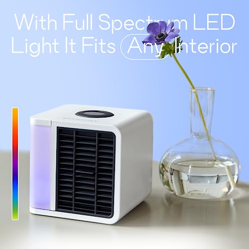 Portable Evaporative Air Cooler and Personal Desk Humidifier