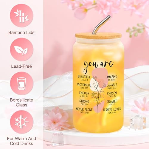 7pcs Christian Gifts for Women Faith-Based Inspirational Set with Bible Accessories
