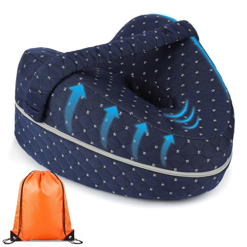 Ergonomic Knee Pillow for Side Sleepers - Sciatica Relief & Pain Support