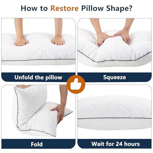 Memory Foam Body Pillow - 20x60 Inch Long Pillow for Adults