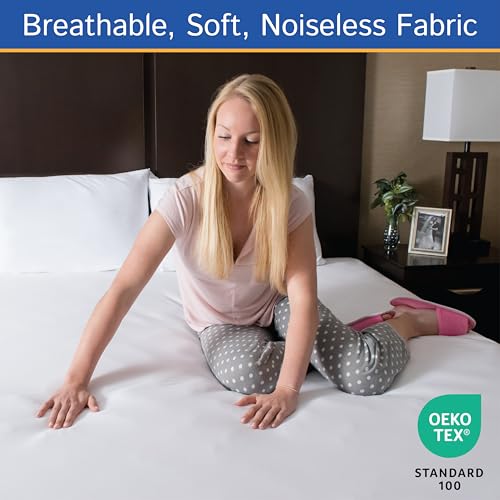 Four Seasons Essentials Twin XL Waterproof Zippered Mattress Encasement