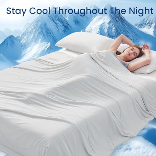 Topcee Cooling Comforter Queen Size -Cooling Blanket for Hot Sleepers