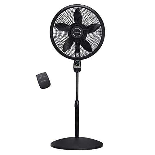 Lasko Cyclone Oscillating Pedestal Fan with Remote Control, 18" Blade, 54"