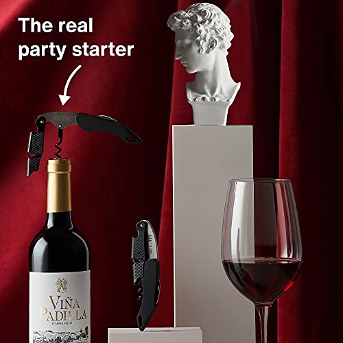 Vintorio Professional Waiter’s Corkscrew Set - Wine & Beer Opener with Foil Cutter