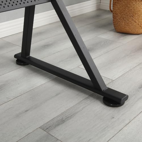 Adjustable Drafting Table with Stool, Tilting Art Desk with 2 Storage Drawers