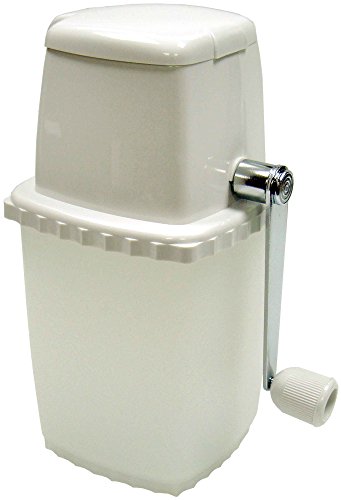 Winco Manual Ice Crusher for Fine or Coarse Ice, Compact Kitchen & Bar Tool