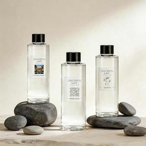 Hotel Scented Oil Diffuser Refill - 200ml Natural Aromatherapy Fragrance Oil
