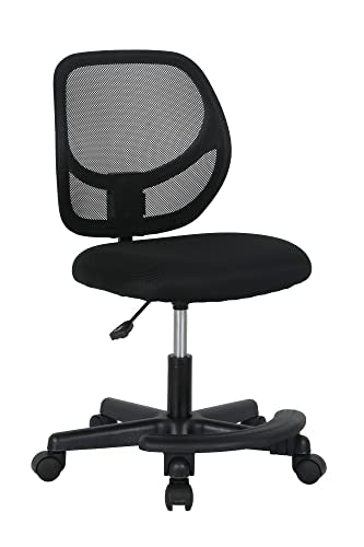 Adjustable Kids Desk Chair with Mesh Back, Swivel Seat and Footrest