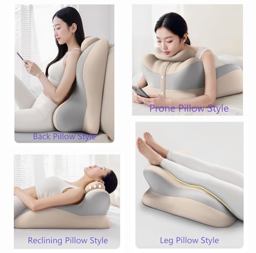 Adjustable Pregnancy Support Pillow - Ergonomic Foam Wedge Cushion