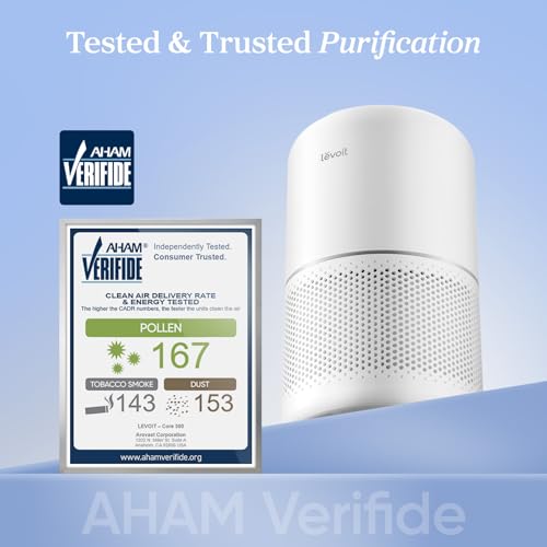 Levoit Core 300 True HEPA Air Purifier for Home Allergies, Smoke and Pets