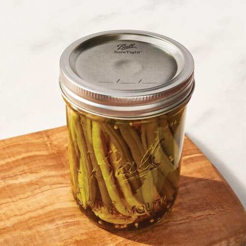 Ball Mason Jar Lids, Wide Mouth, 12 CT (Pack of 6)