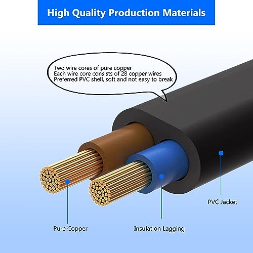 5ft Y-Splitter Extension Cord for Electric Recliner Power Lift Chairs