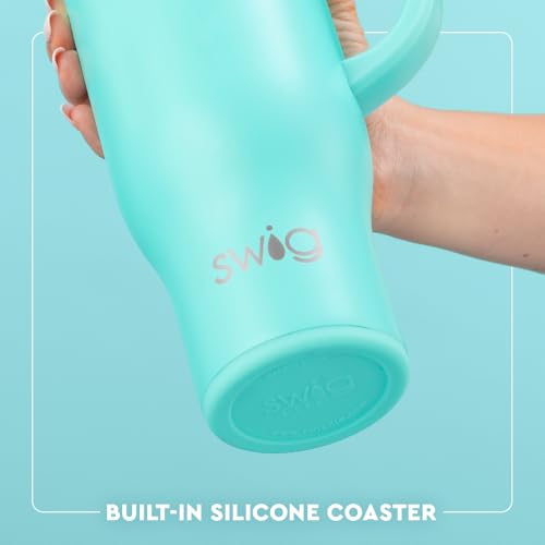 Swig Life 30oz Insulated Mega Mug with Handle & Straw - Sugar Plum Soldiers