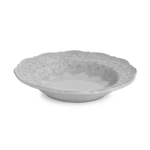 Arte Italica Merletto Pasta/Soup Bowl, White