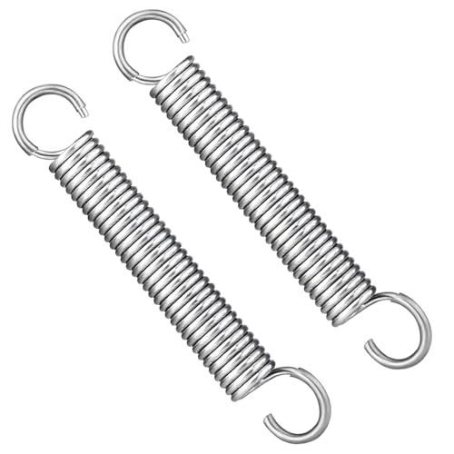 5-1/8 Inch Stainless Steel Recliner Tension Spring Replacement, 2 Pack