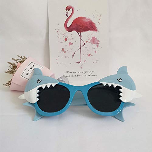 Shark Party Sunglasses 6-Piece Set for Ocean Theme Birthday Decorations