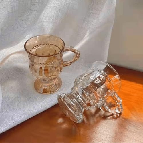 Double Wall Irish Coffee Mugs Set - Heat-Resistant Crystal Glass Cups for Hot & Cold Beverages