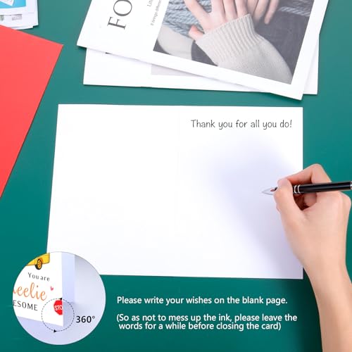 School Bus Driver Appreciation Cards Bulk – ‘A Big Thank You For All That You Do, You Are Wheelie Awesome’