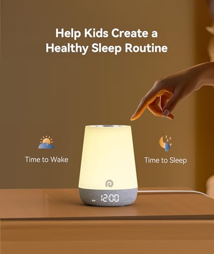 Baby White Noise Sound Machine with Night Light, Sleep Trainer & App Control
